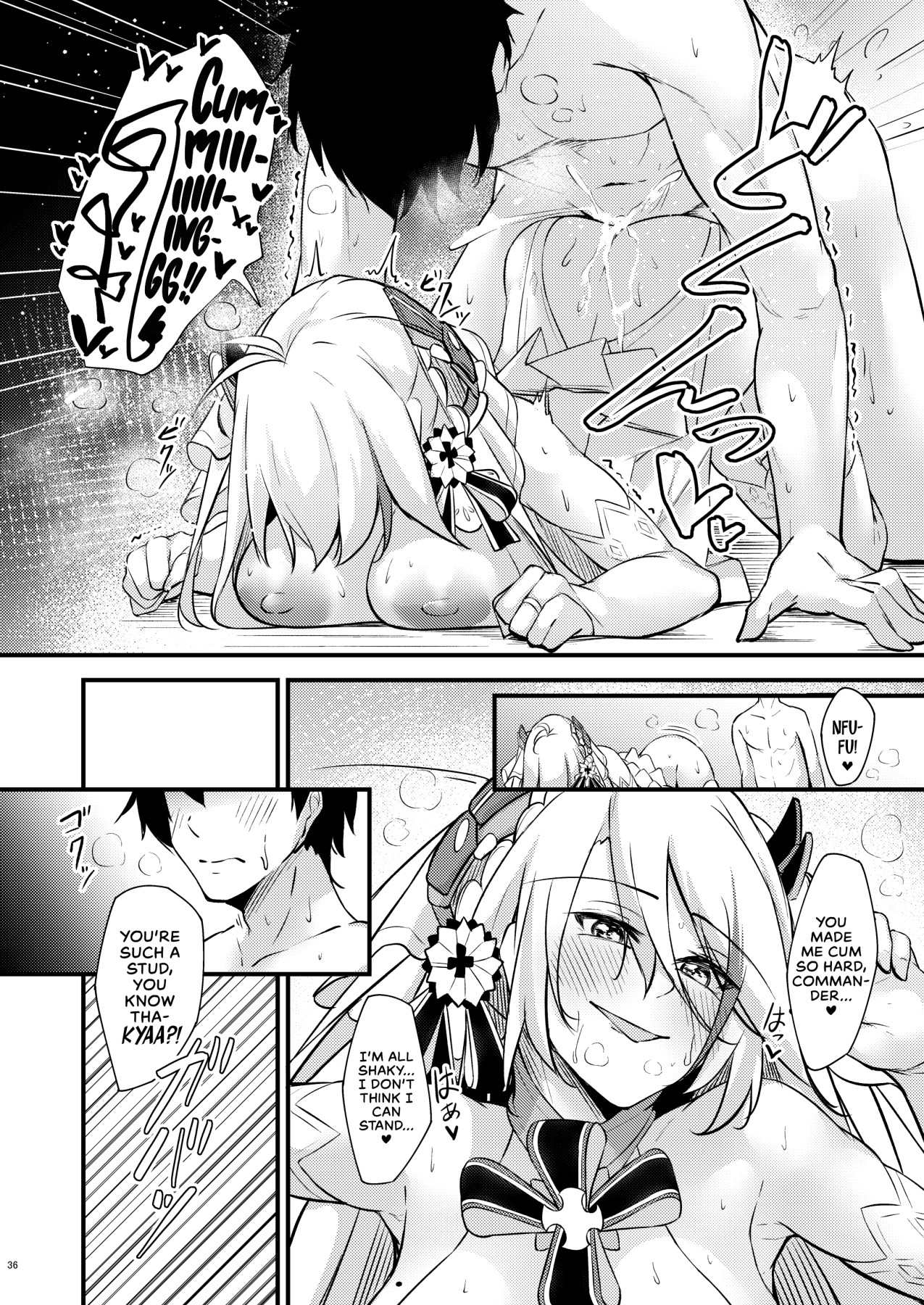 Hentai Manga Comic-Azlewd Lane ~ Prinz Eugen Edition ~-Read-35